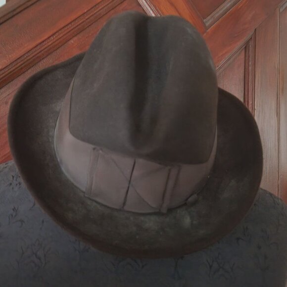 Vintage Jay Lord Hatter Brown Felt Fedora - Picture 1 of 8